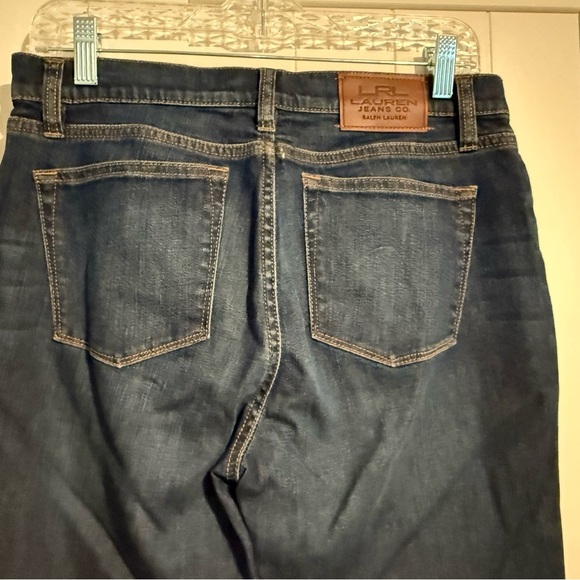 Ralph Lauren Dark Blue Wash Straight Leg Jeans - Picture 4 of 5